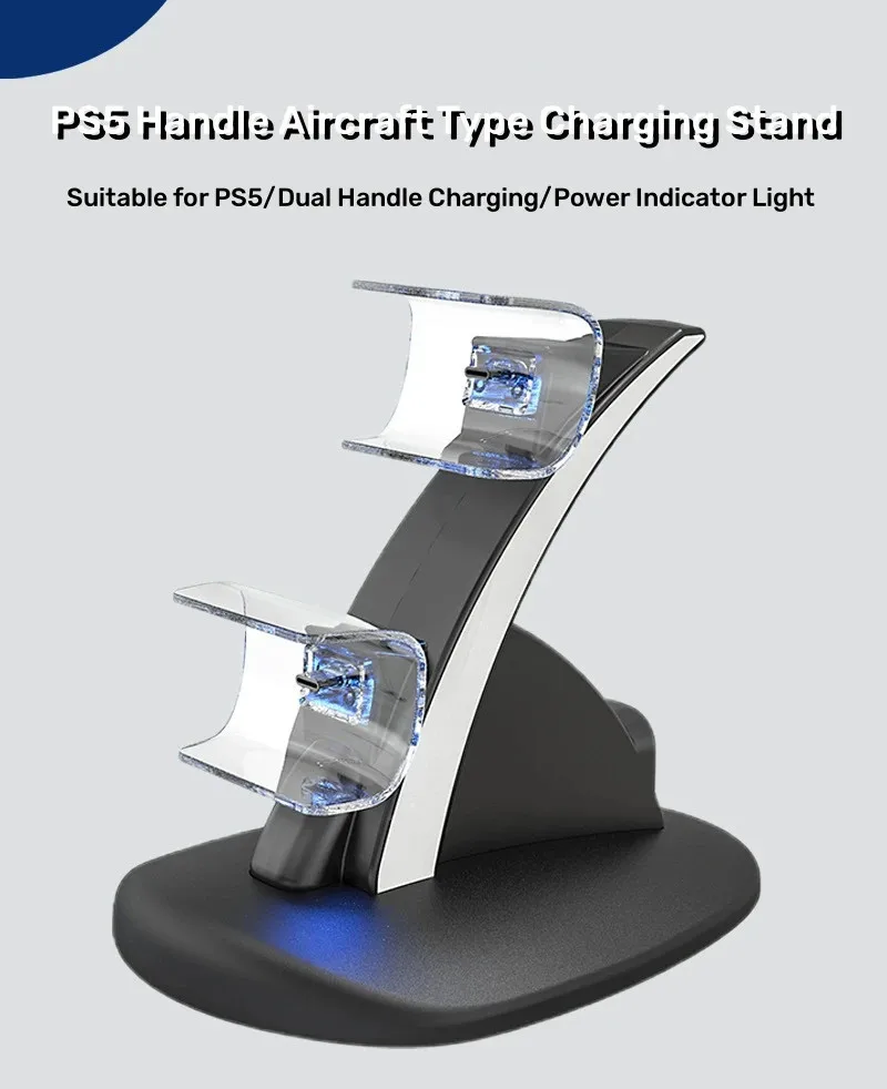 FOR PS5 controller charger TYPE-C charging stand base doking station cradle for playstation ps5 accessopries