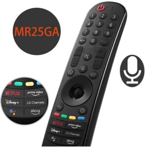 שלט רחוק תואם ‏לטלוויזיה LG MR25GA