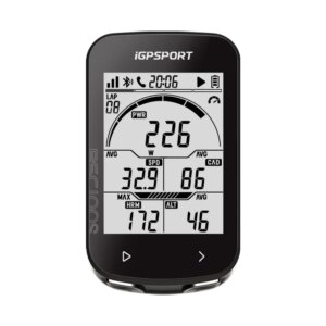 מחשב רכיבת אופניים iGPSPORT – GPS אלחוטי, מד מהירות ומרחק, סוללה ל-40 שעות